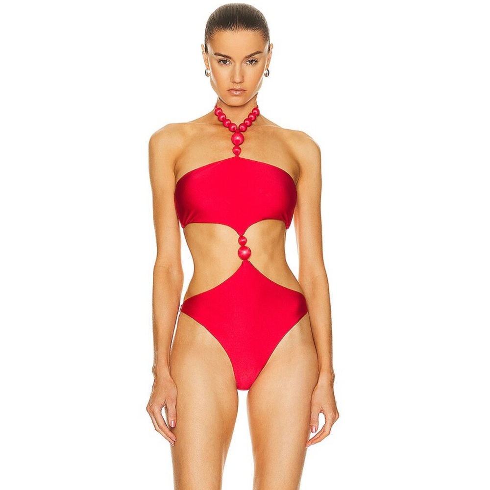 Cult Gaia Caitriona One Piece Swimsuit